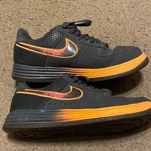 Nike Lunar Force 1 Superhuman Anthracite Galaxy 580383-001 Men's‎ Size 8